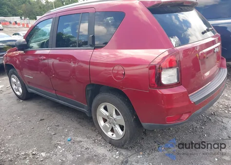 2014 Jeep Compass Sport z USA, uszkodzony, nr VIN 1C4NJCBA9ED881503